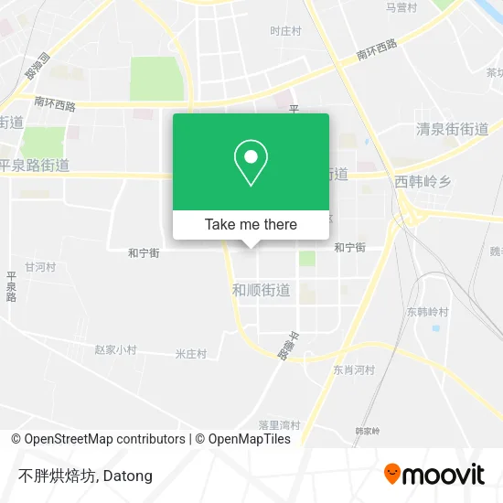 不胖烘焙坊 map