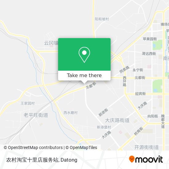 农村淘宝十里店服务站 map