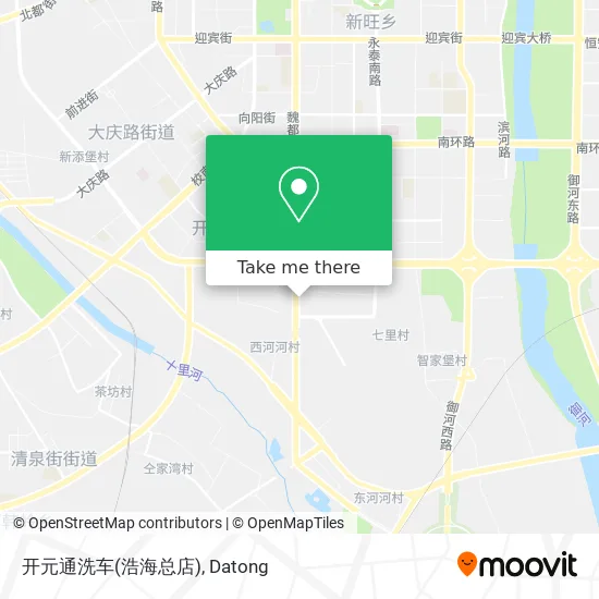 开元通洗车(浩海总店) map