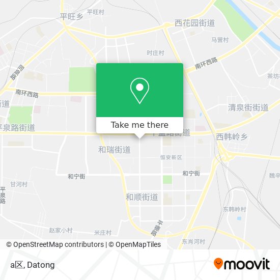 a区 map