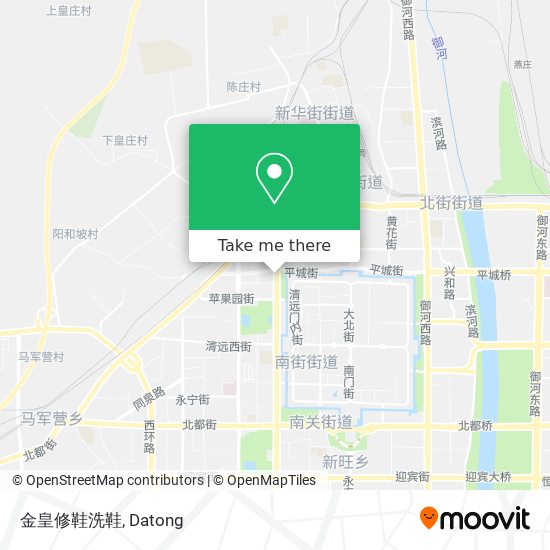 金皇修鞋洗鞋 map