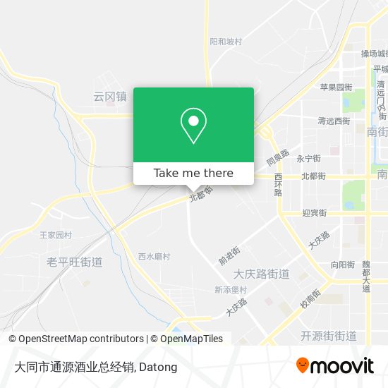 大同市通源酒业总经销 map