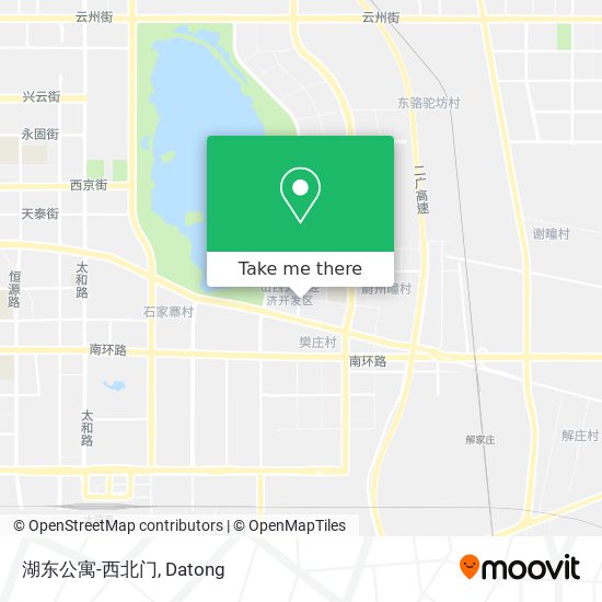 湖东公寓-西北门 map