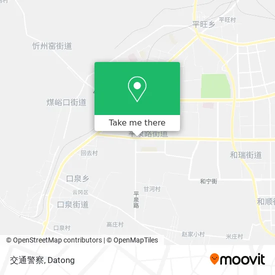 交通警察 map
