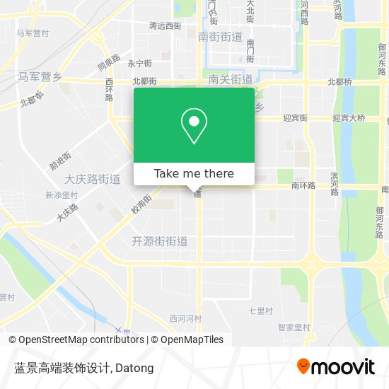 蓝景高端装饰设计 map