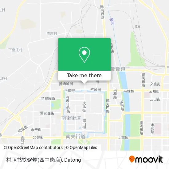 村职书铁锅炖(四中岗店) map