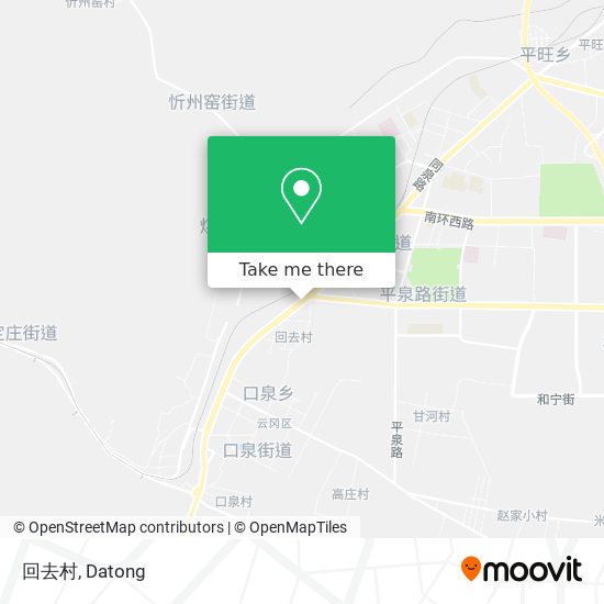 回去村 map