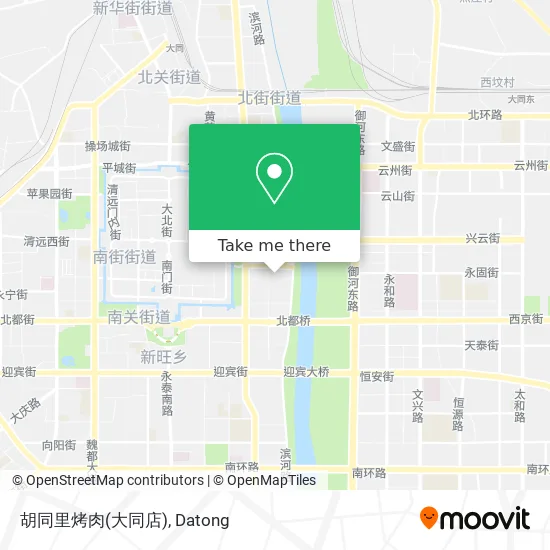 胡同里烤肉(大同店) map
