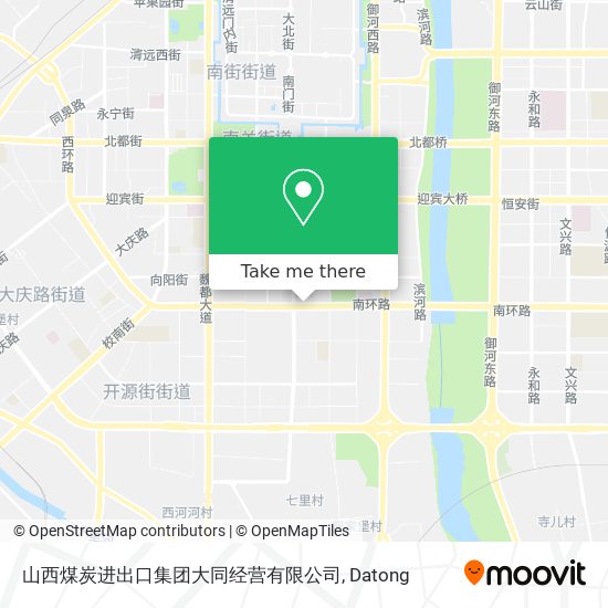 山西煤炭进出口集团大同经营有限公司 map