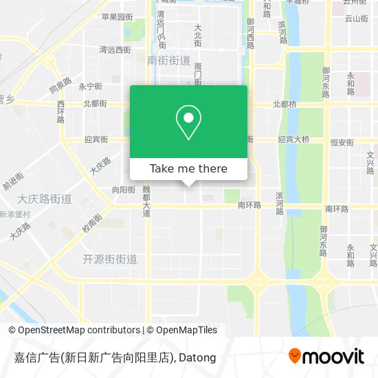 嘉信广告(新日新广告向阳里店) map