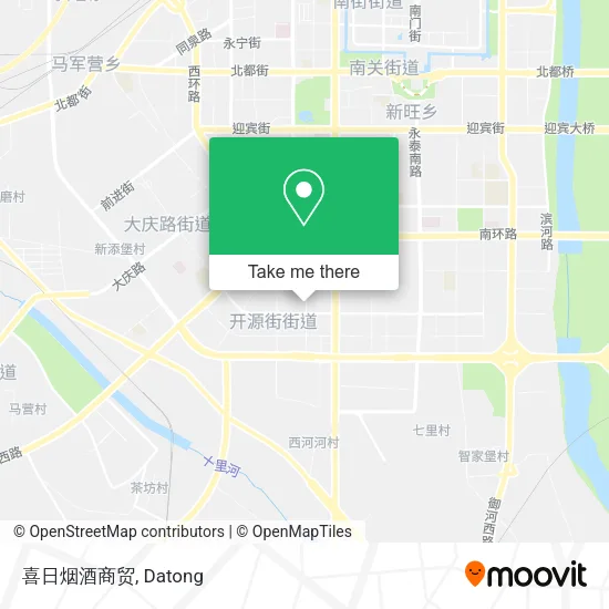 喜日烟酒商贸 map