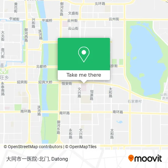 大同市一医院-北门 map