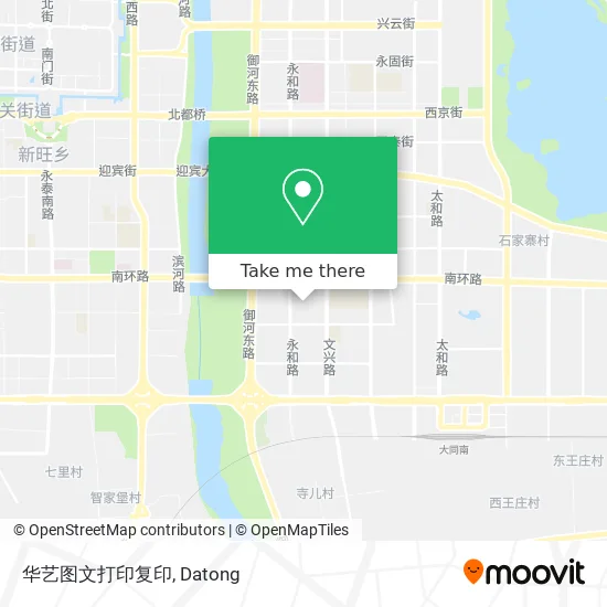华艺图文打印复印 map