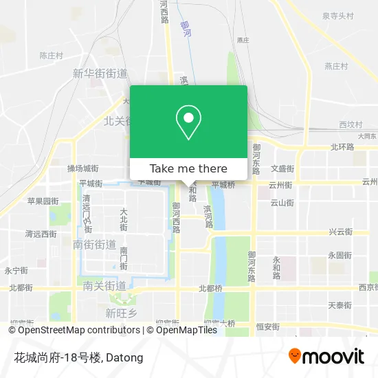 花城尚府-18号楼 map