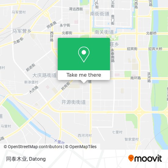 同泰木业 map