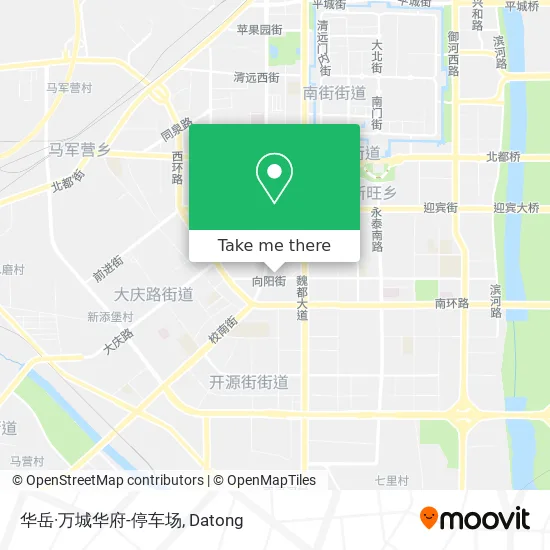 华岳·万城华府-停车场 map