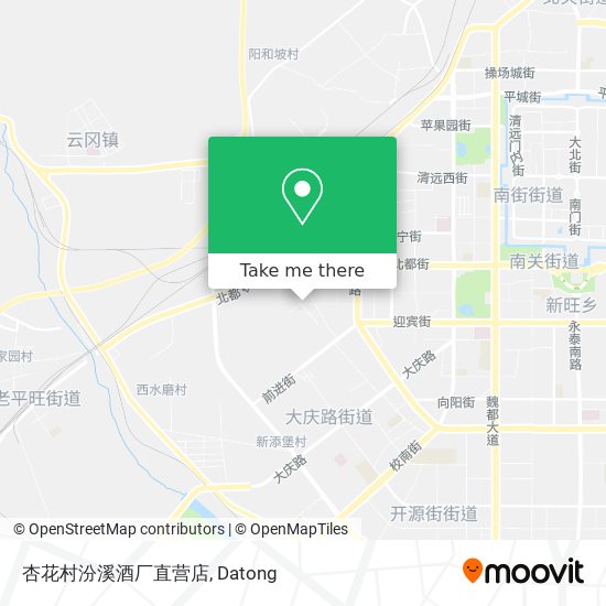 杏花村汾溪酒厂直营店 map