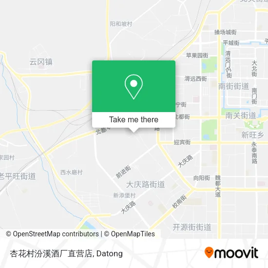 杏花村汾溪酒厂直营店 map