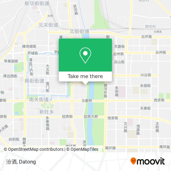 汾酒 map