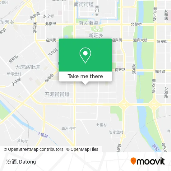 汾酒 map