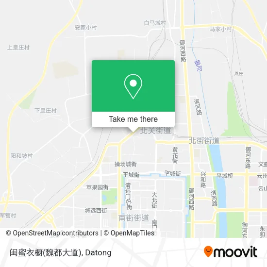 闺蜜衣橱(魏都大道) map