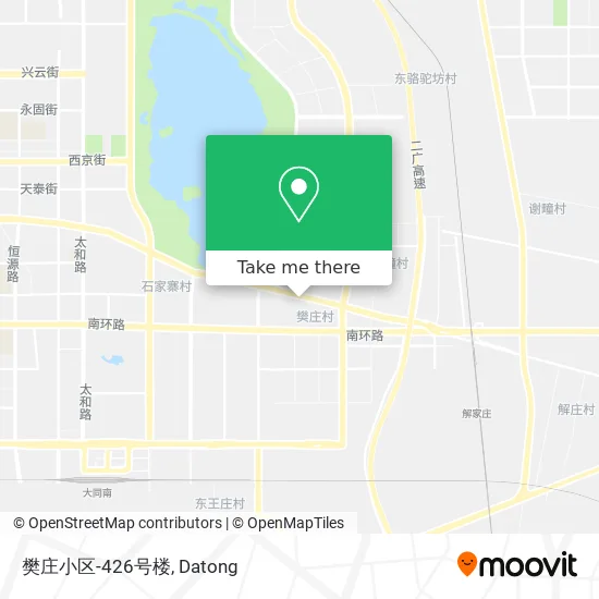樊庄小区-426号楼 map