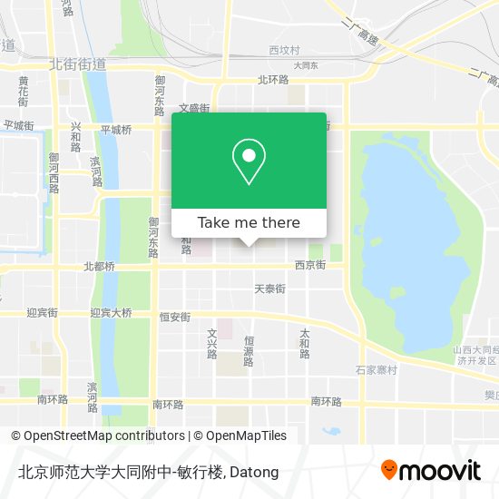北京师范大学大同附中-敏行楼 map