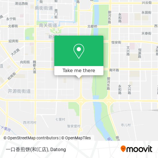 一口香煎饼(和汇店) map