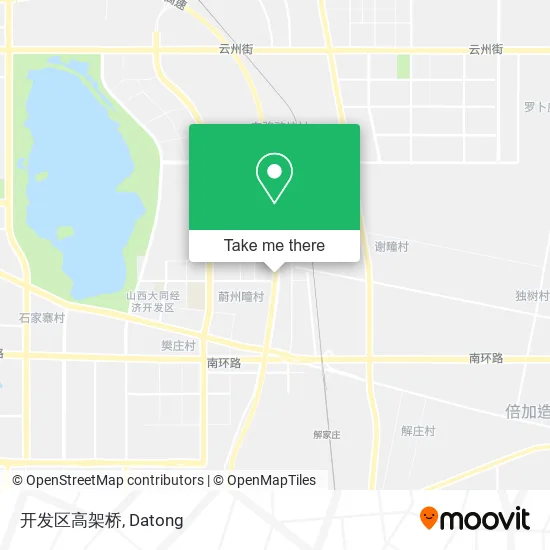 开发区高架桥 map