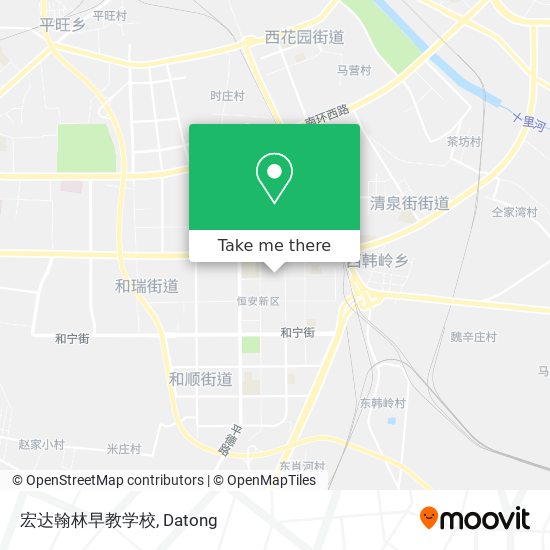 宏达翰林早教学校 map