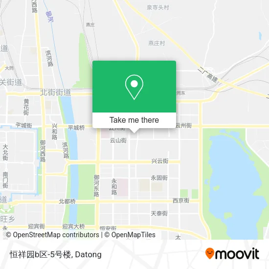 恒祥园b区-5号楼 map