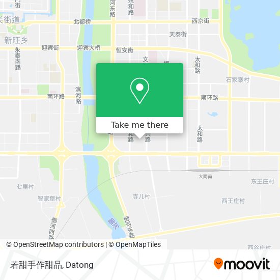 若甜手作甜品 map