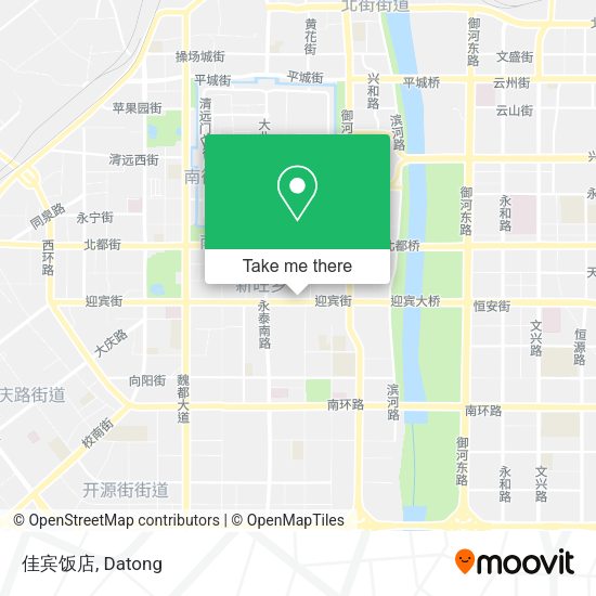 佳宾饭店 map