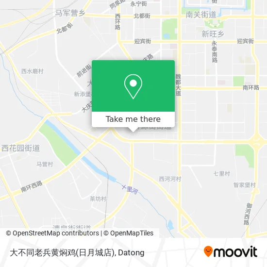 大不同老兵黄焖鸡(日月城店) map