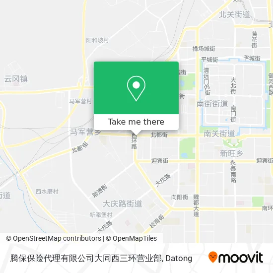 腾保保险代理有限公司大同西三环营业部 map