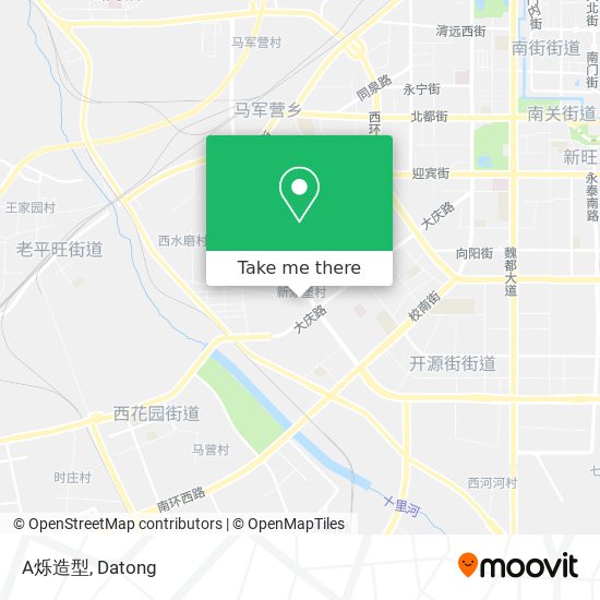 A烁造型 map