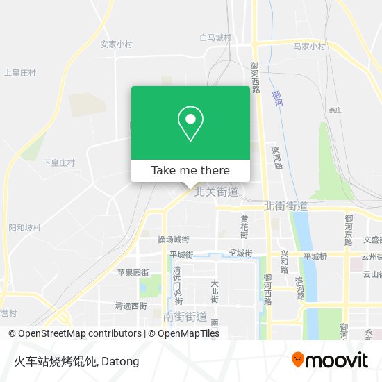 火车站烧烤馄饨 map