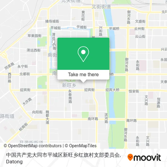 中国共产党大同市平城区新旺乡红旗村支部委员会 map