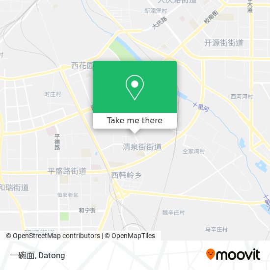 一碗面 map