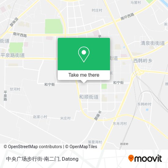 中央广场步行街-南二门 map