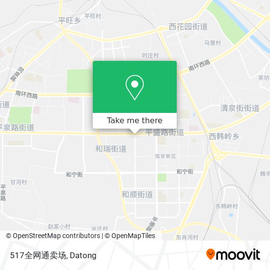 517全网通卖场 map