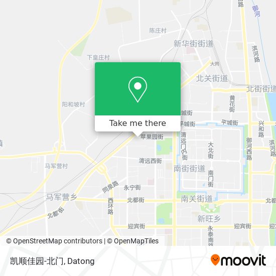 凯顺佳园-北门 map