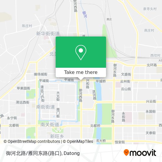 御河北路/雁同东路(路口) map