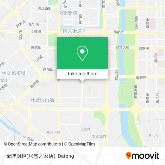 金牌厨柜(居然之家店) map