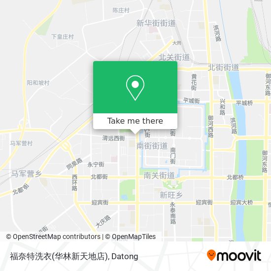 福奈特洗衣(华林新天地店) map