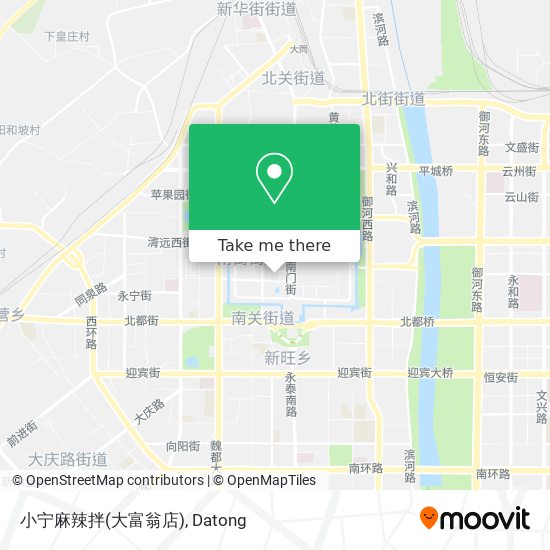 小宁麻辣拌(大富翁店) map