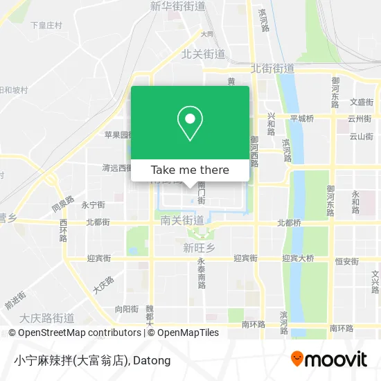 小宁麻辣拌(大富翁店) map