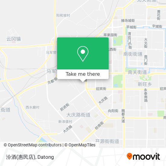 汾酒(惠民店) map