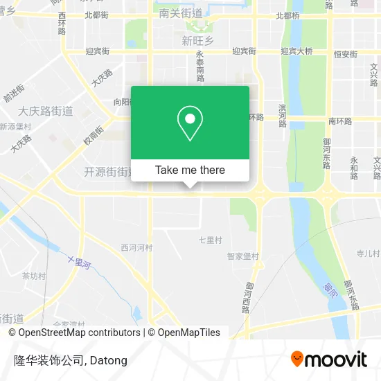 隆华装饰公司 map