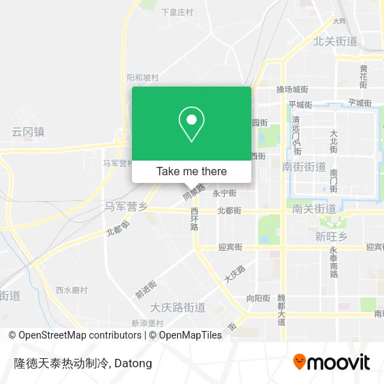 隆德天泰热动制冷 map